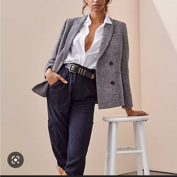 Anthropologie Jackets & Blazers - Anthropologie Mare Mare Textured Double Breast Blazer